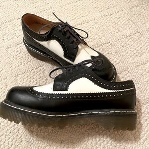 Black & white Dr. Martens